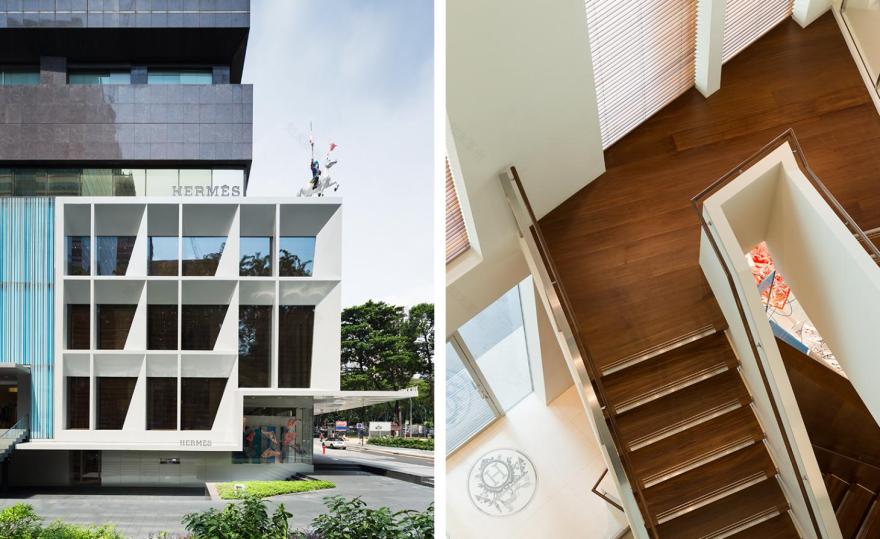 新加坡爱马仕旗舰店翻新,呈现艺术与奢侈的融合-1