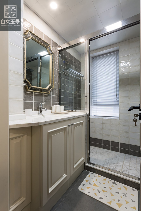 摩登美式轻奢【芳华】之家,打造实用与优雅并存的四室两厅-46