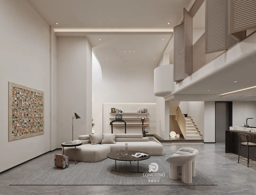 西湖观邸 410 方现代黑白空间设计丨中国湖州-25