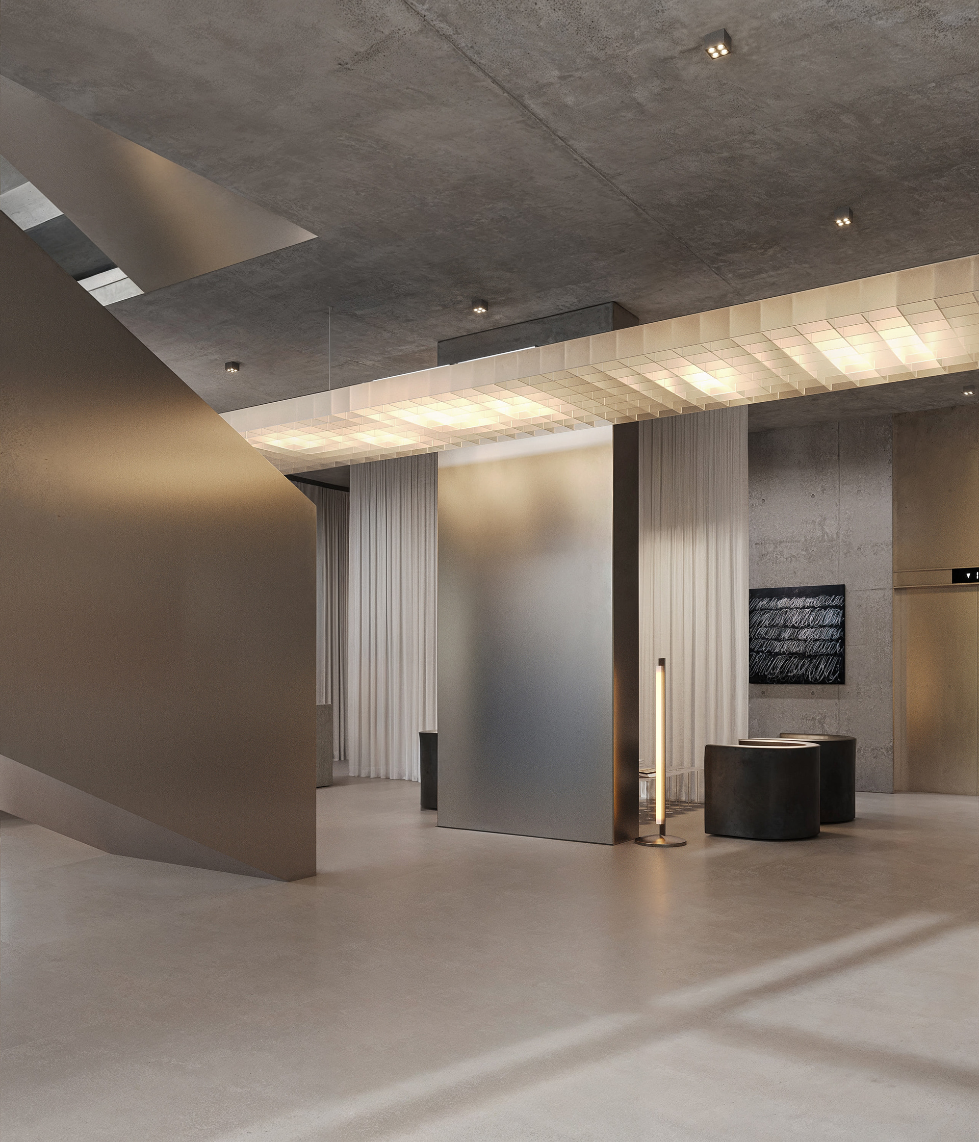 圆形酒店大堂丨UkraineKyiv丨Alexey Gulesha等五人-20