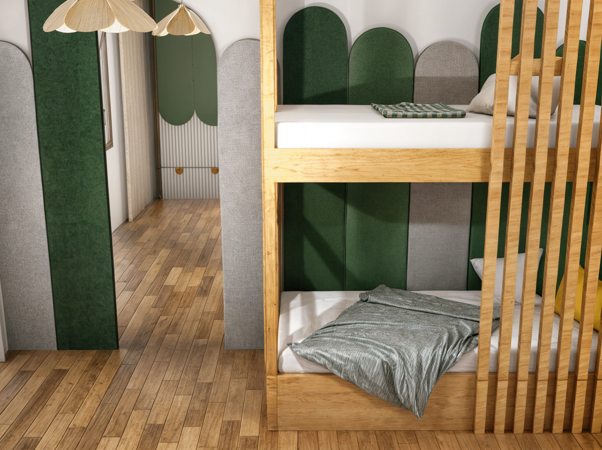 儿童卧室兼游戏室丨Aldana Crava-7