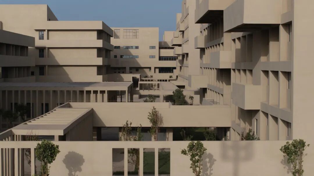 新疆塔里木大学新校区国际交流学院丨中国阿拉尔丨中国建筑设计研究院-44