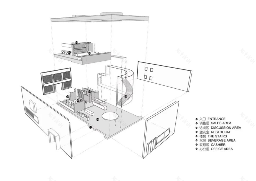 泸州天际大厦销售中心概念设计丨中国泸州丨简璞设计·JSD-95