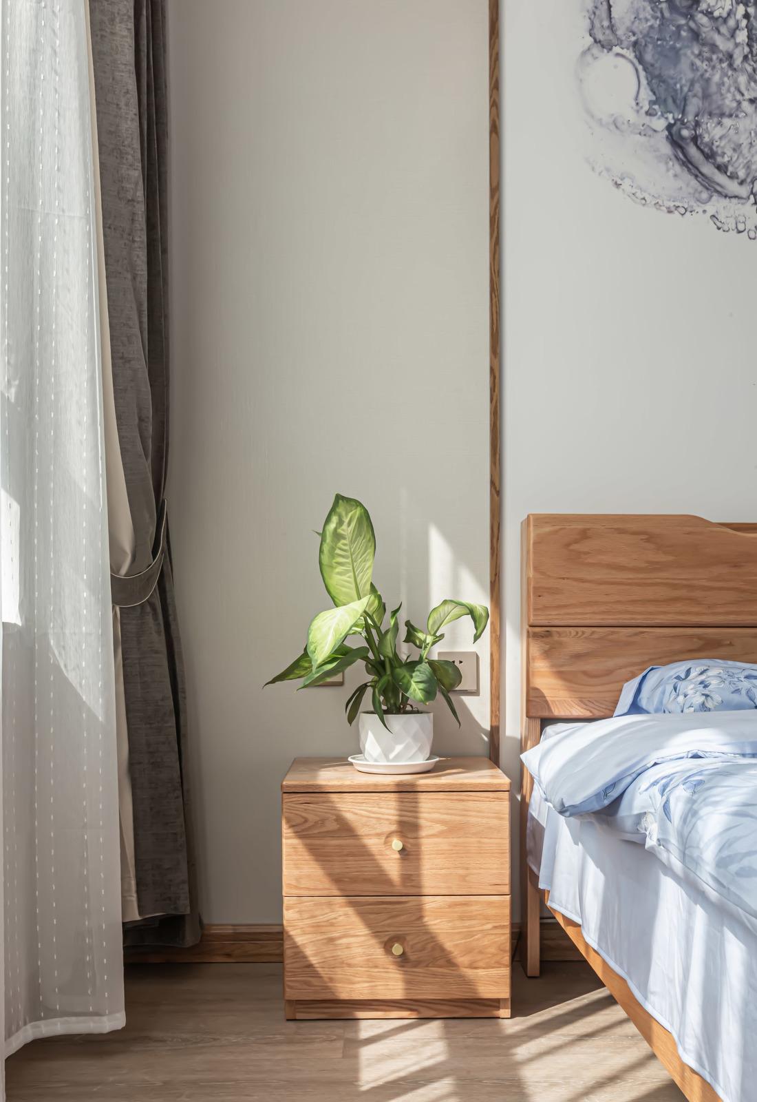 观塘新中式住宅空间设计-17