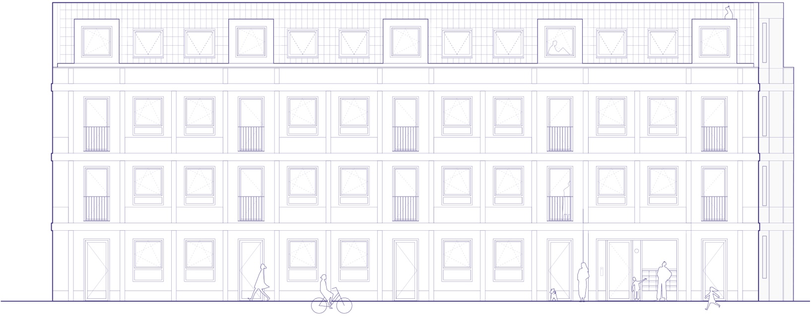 阿兰图灵公寓大楼,荷兰 / Studio Appelo-45