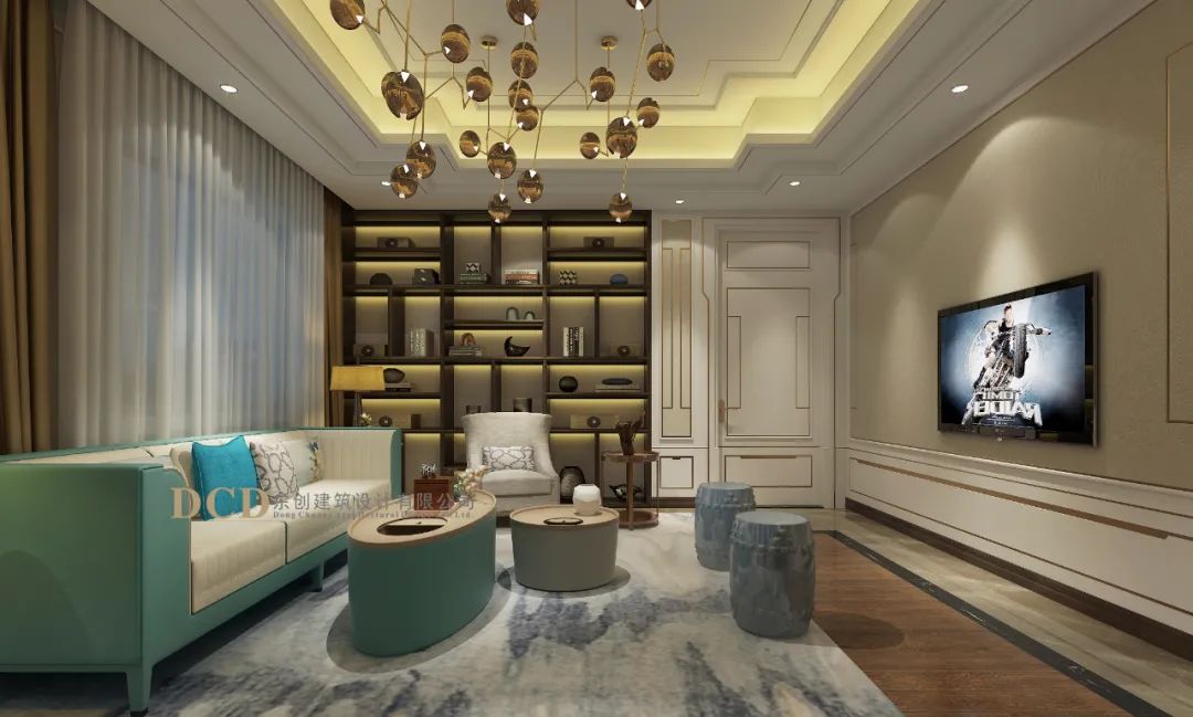 广东佛山九江别墅 | 新中式雅致空间,归家期待的美好呈现-60