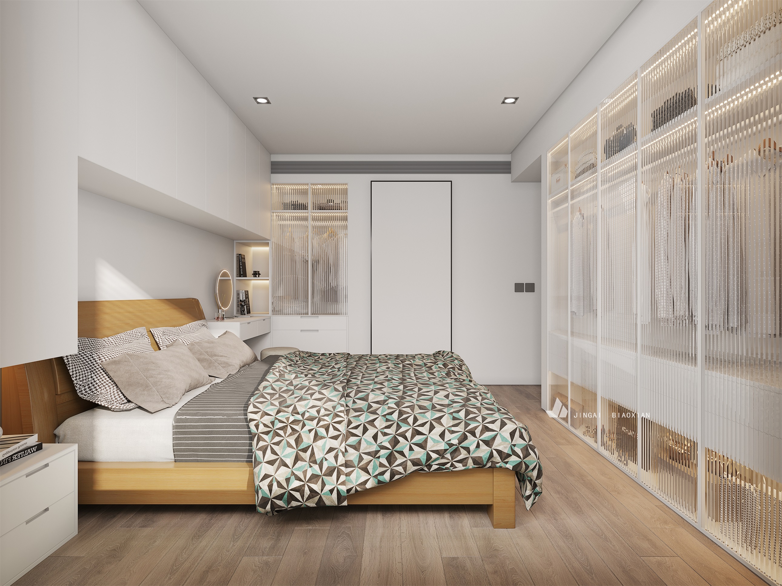 金该视觉呈现的时尚办公空间丨朱晨毅-32