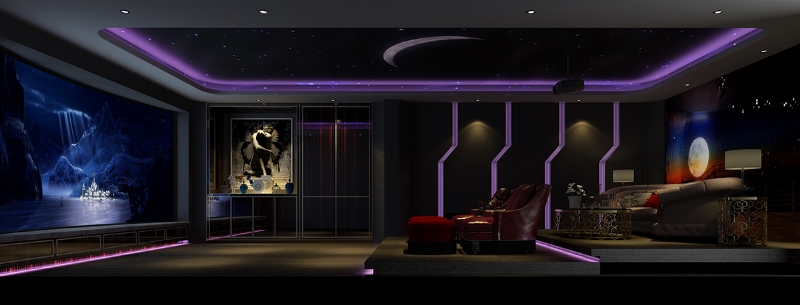 恒安德别墅装饰别墅样板间远洋拉维设计作品-9