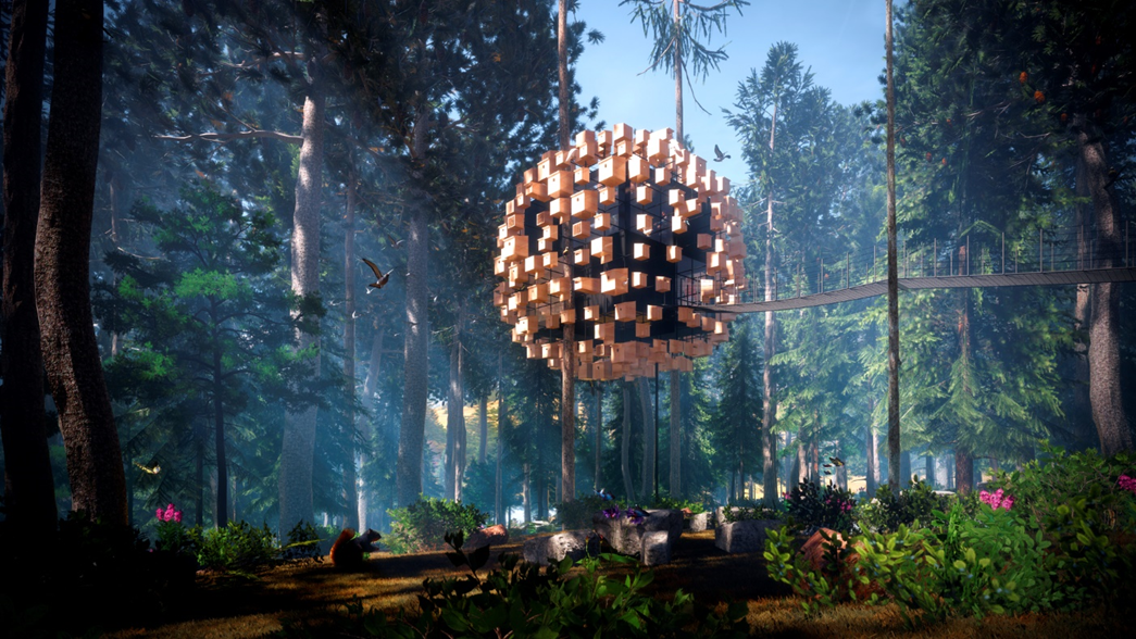 瑞典树屋酒店丨BIG建筑事务所-2