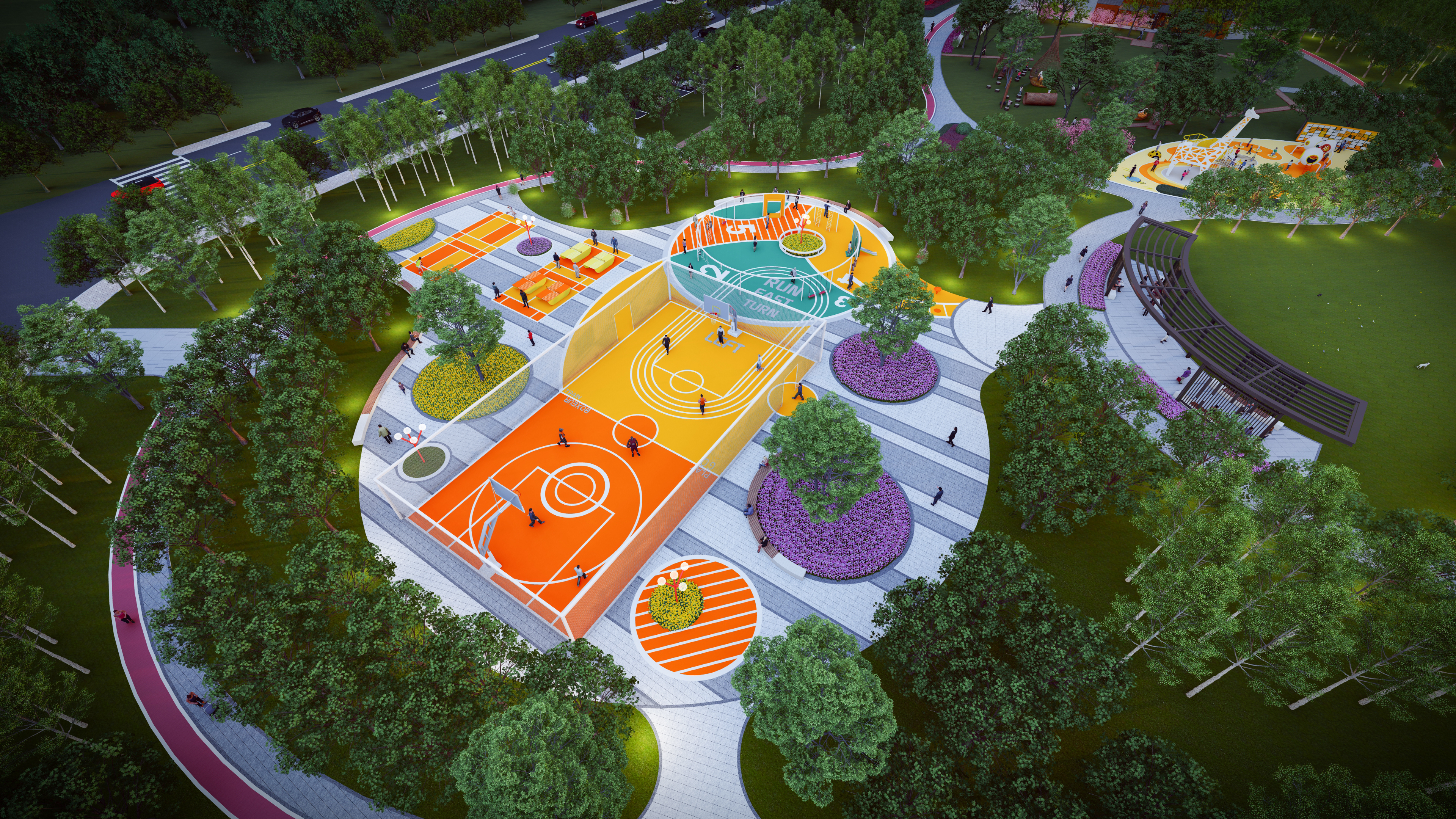 滨河公园景观设计-1