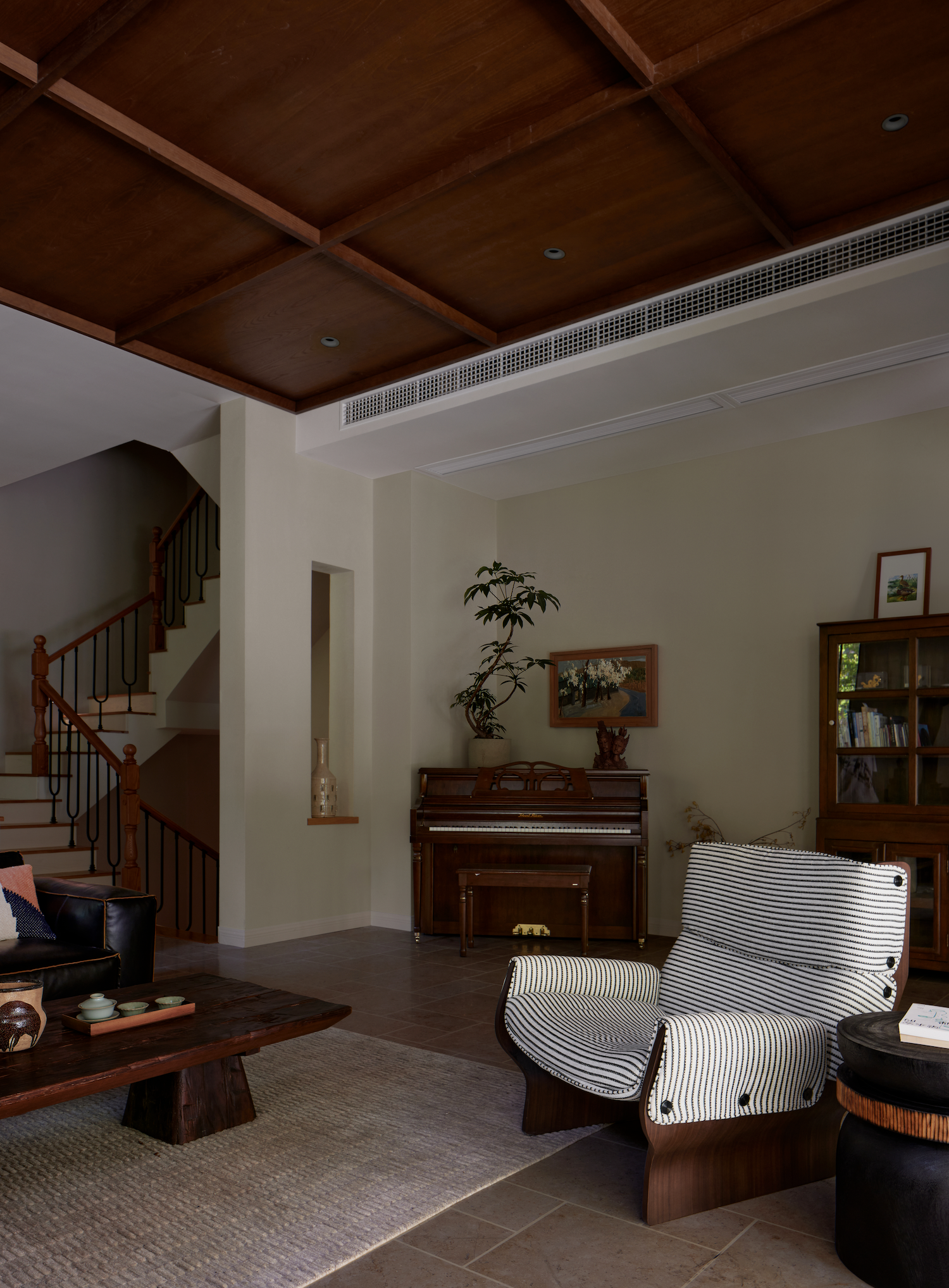 新作｜周子鉴：重庆1000㎡私宅，绿意盎然，如入画中-15