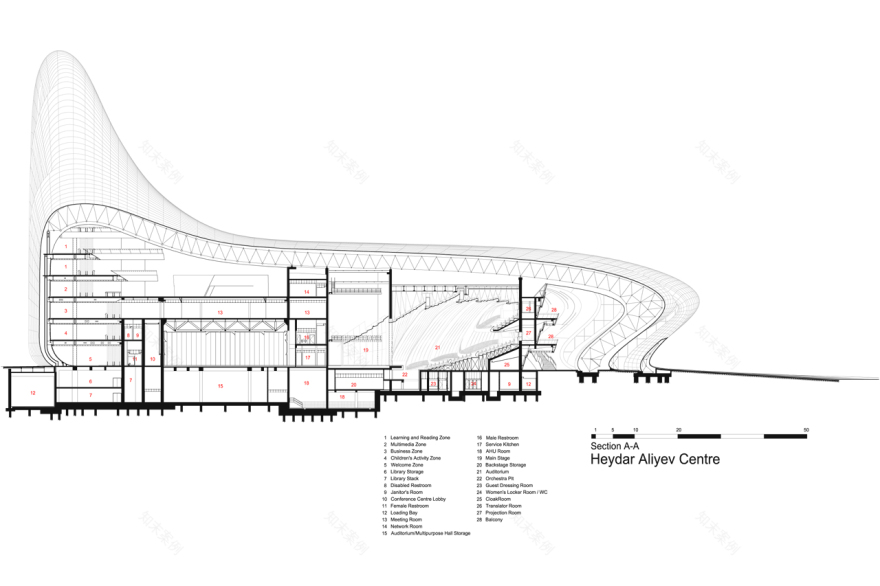 Heydar Aliyev文化中心丨阿塞拜疆丨扎哈·哈迪德建筑事务所(Zaha Hadid Architects)-25