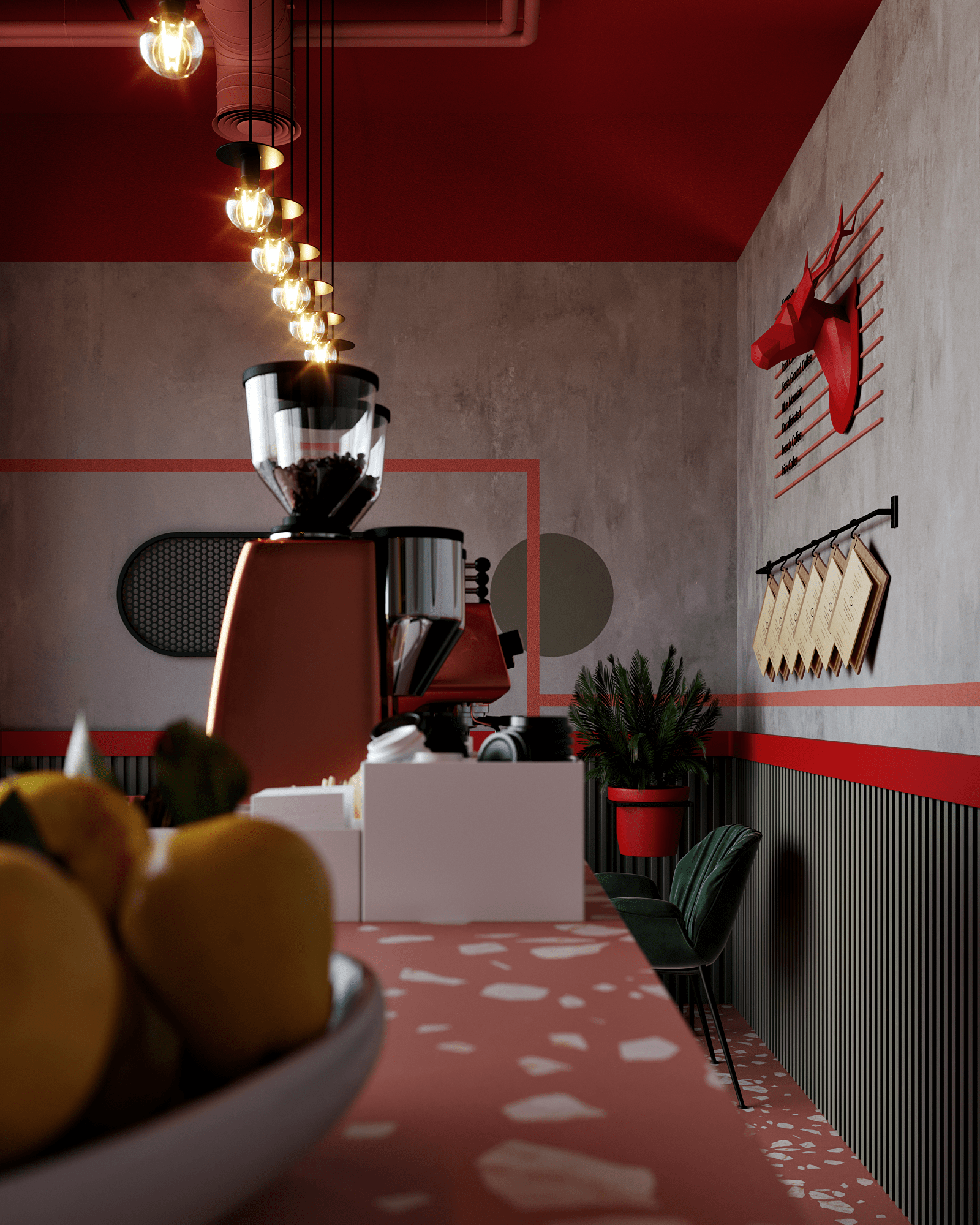 LE CERF ROUGE : THE RED DEER.-6