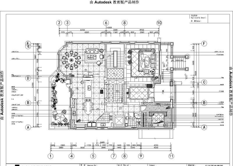 原河名墅混搭风格设计-18