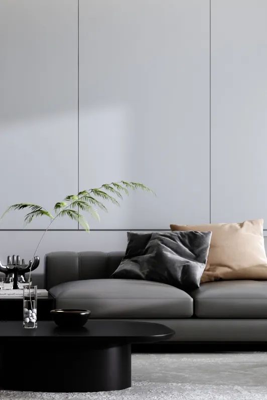 浏阳城市花园高级灰住宅丨中国湖南丨纵向·空间设计-0