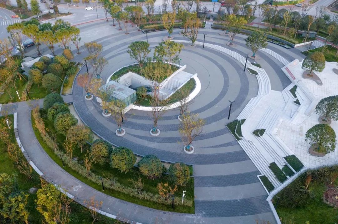 两江悦来生态城中心广场 | 海绵城市设计典范-1