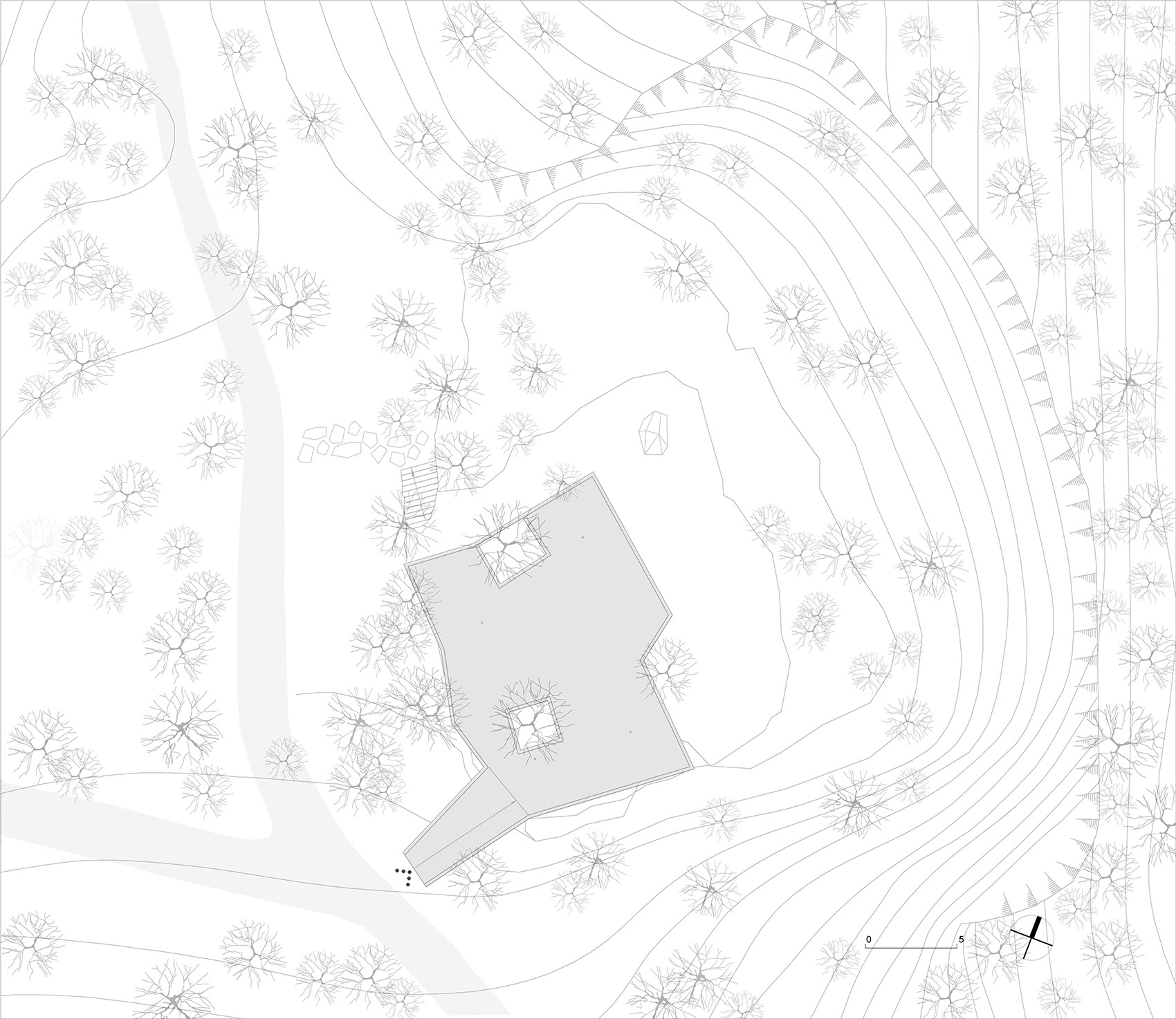岩景茶室，威海，中国 / 迹·建筑事务所（华黎）-114