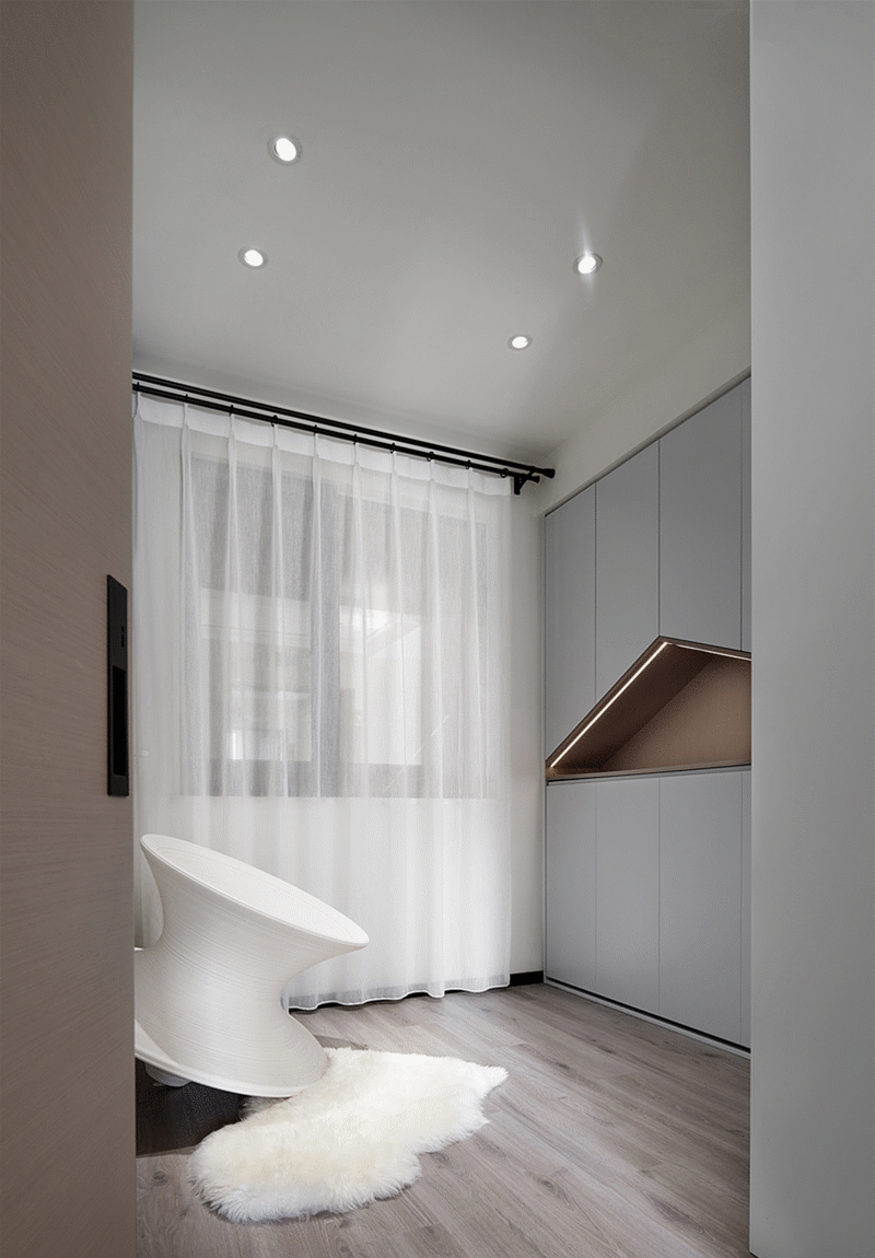 90㎡三房极致利用,空间通透又明亮-36