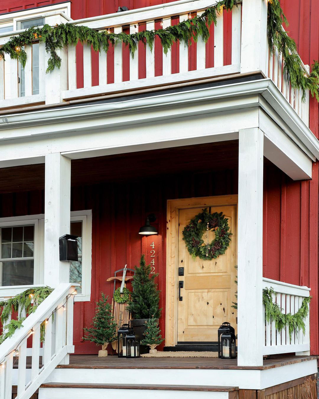 美式风情圣诞小屋 | 140 年历史的威斯康星州农场住宅-18