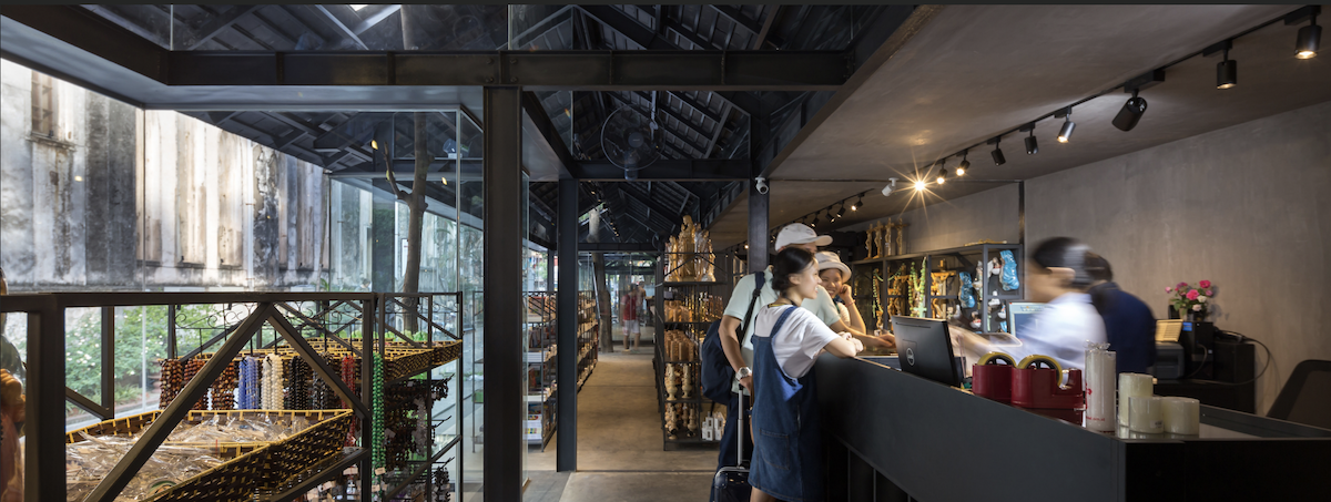 越南文化中的寺庙与绿意盎然的环境设计-43