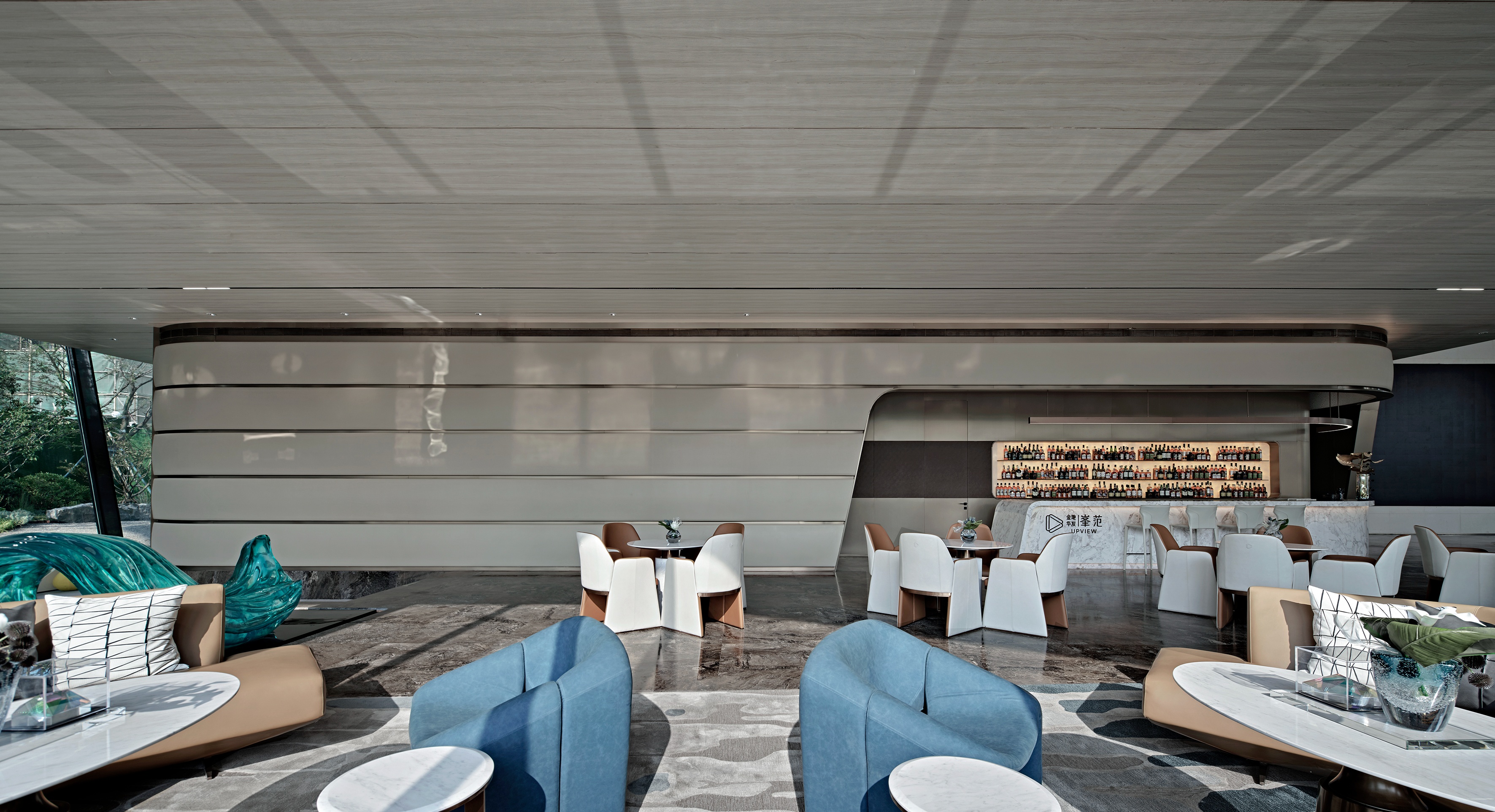 金地华发·峯范售楼处丨中国威海丨EH DESIGN GROUP棣赞室内设计团队,棣品软装陈设团队-25