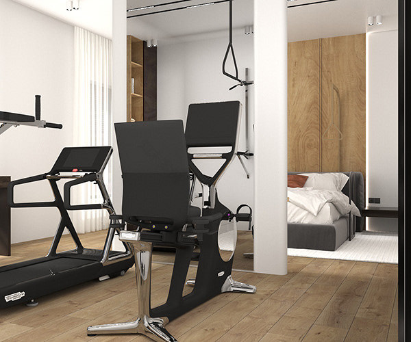 为行动不便者设计的公寓室内设计项目-18