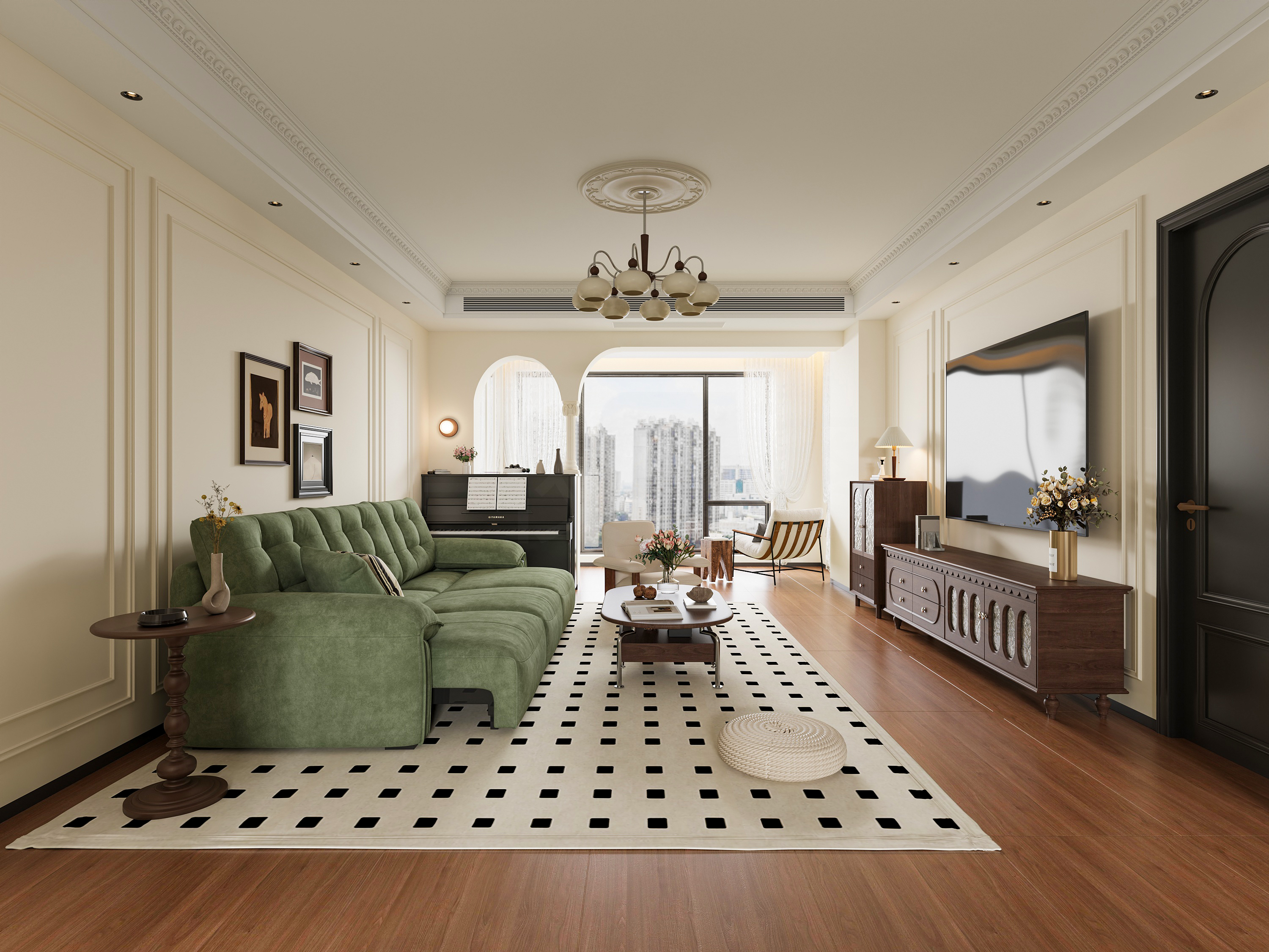 中古风装修：藏在时光里的东方雅致-2