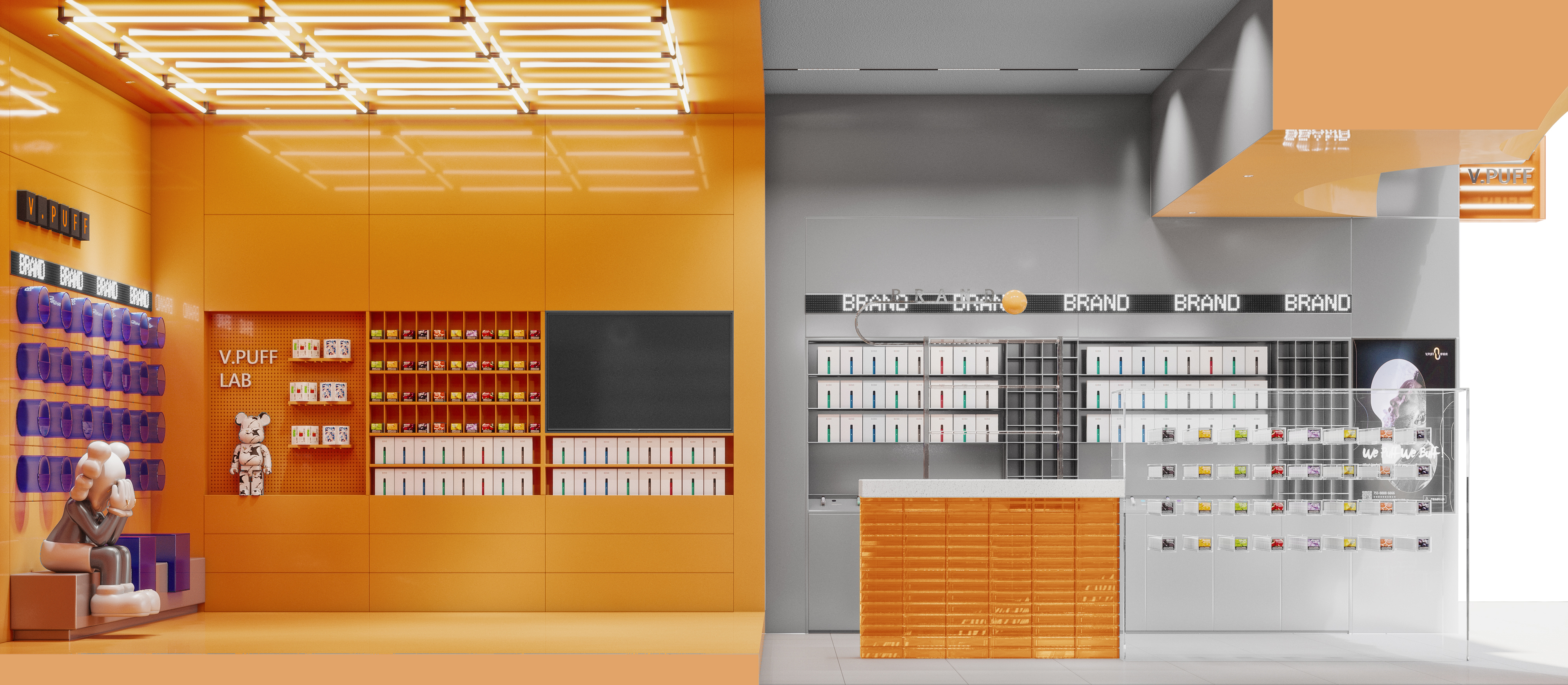 V·PUFF 呼吸间 SI+VI 整案设计丨中国深圳丨1CUBE 壹立方,VIWU 唯悟-8