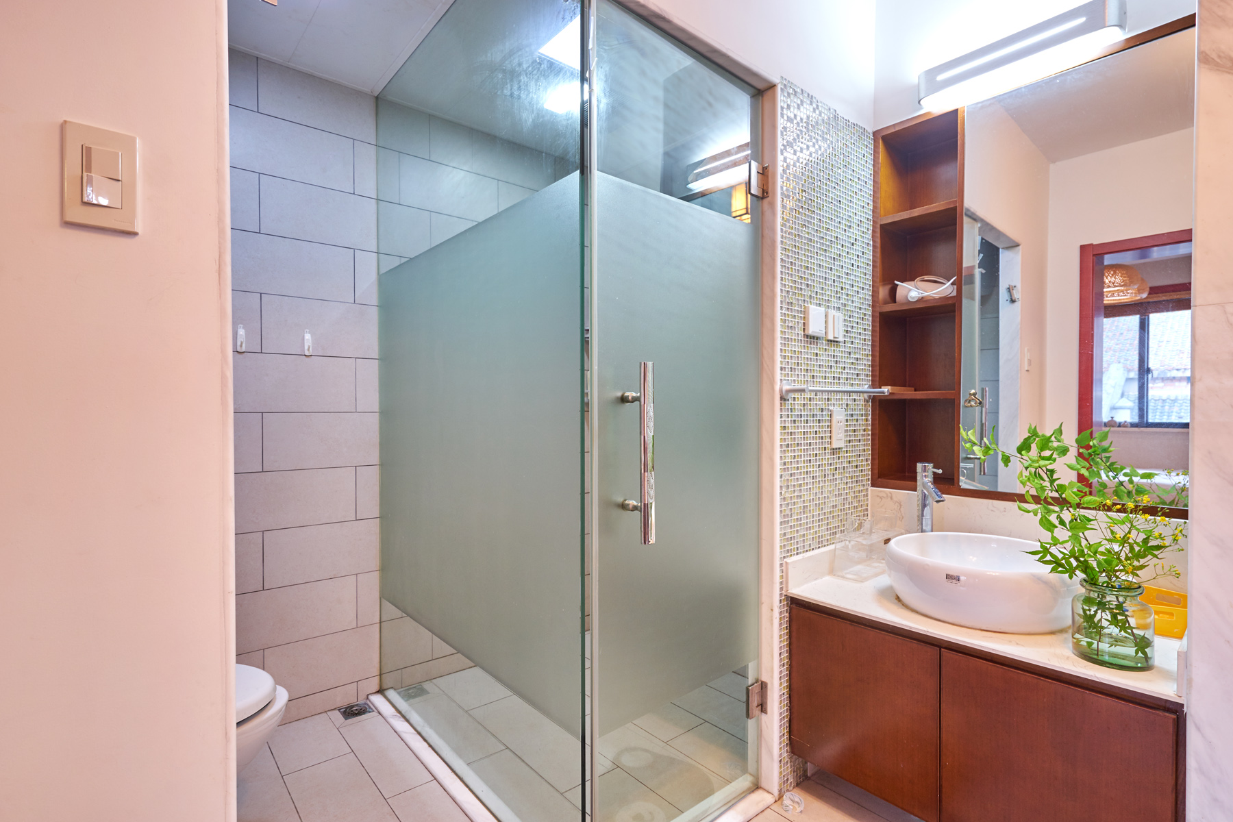 杭州柳浪新苑 70 平混搭风 Loft 软装改造，森系小清新与中国风的完美融合-34