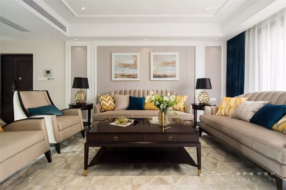 福田香域中央花园优雅美式空间-27