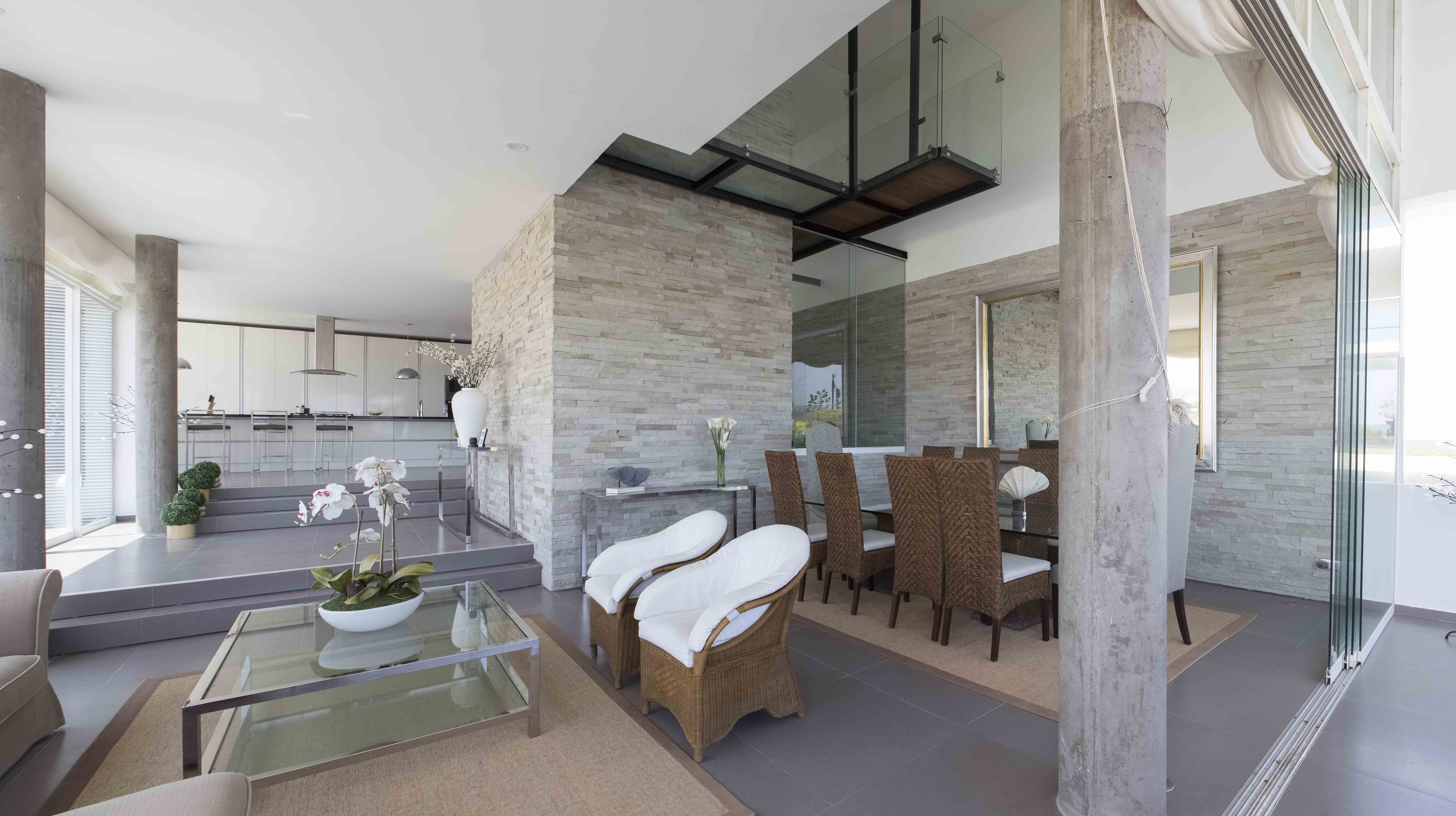 三立方体秘鲁海滩别墅 | 创新空间设计，三家庭共享和谐生活-27