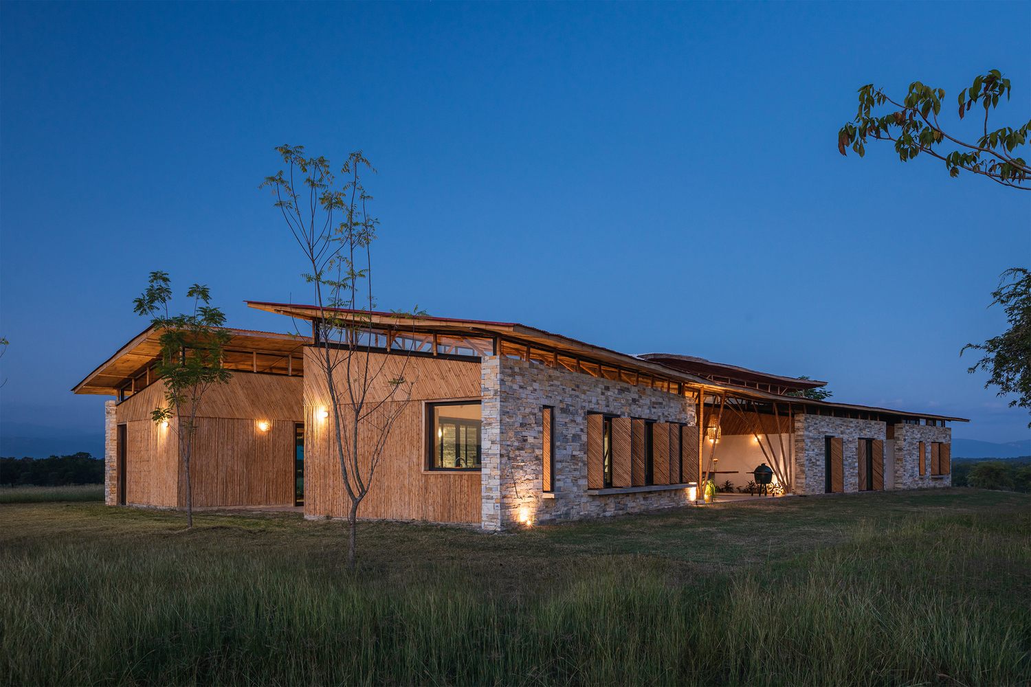 墨西哥竹构诗意栖息地丨Marina Vella Arquitectura-38