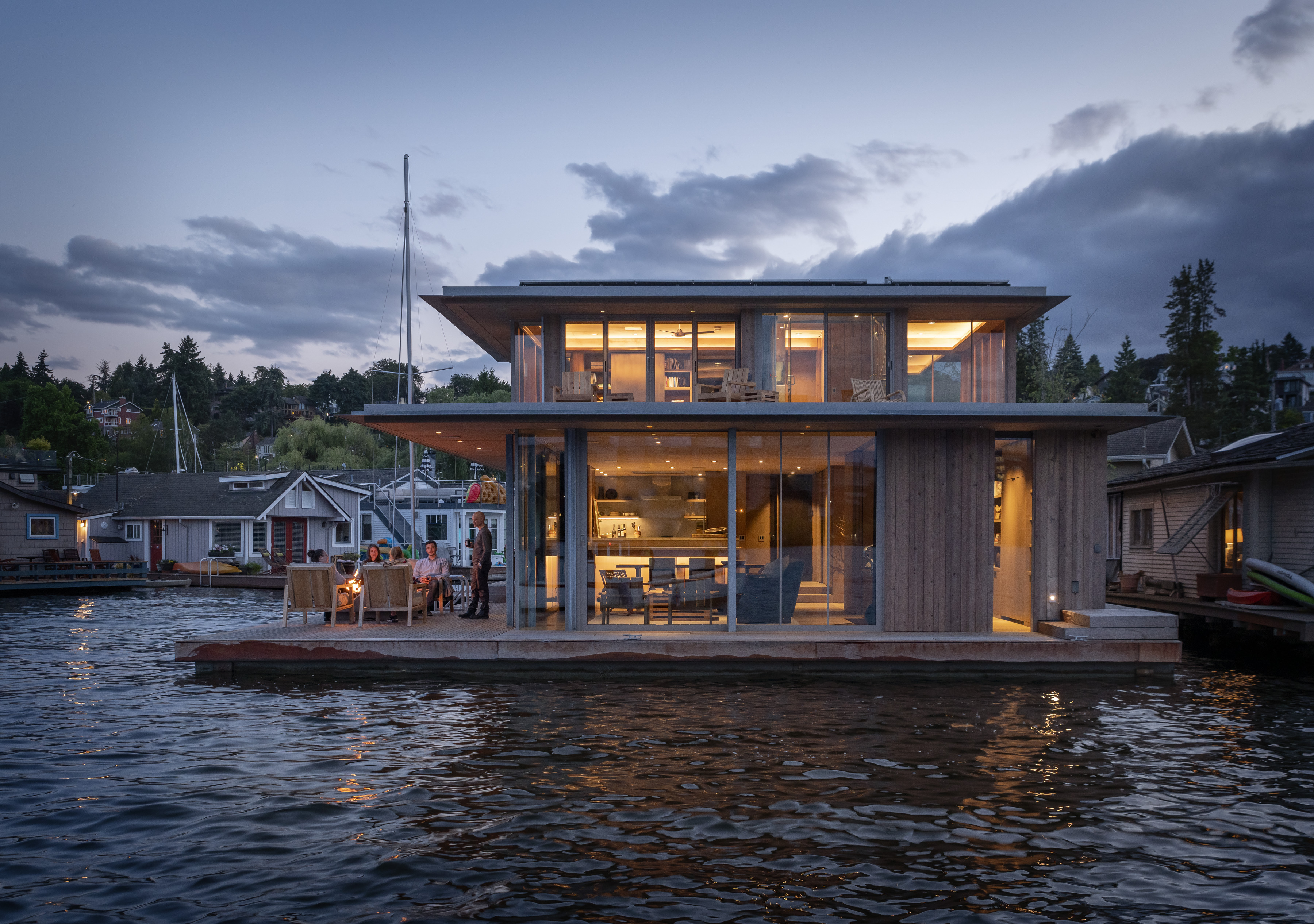 水上小屋丨美国西雅图丨Olson Kundig-12