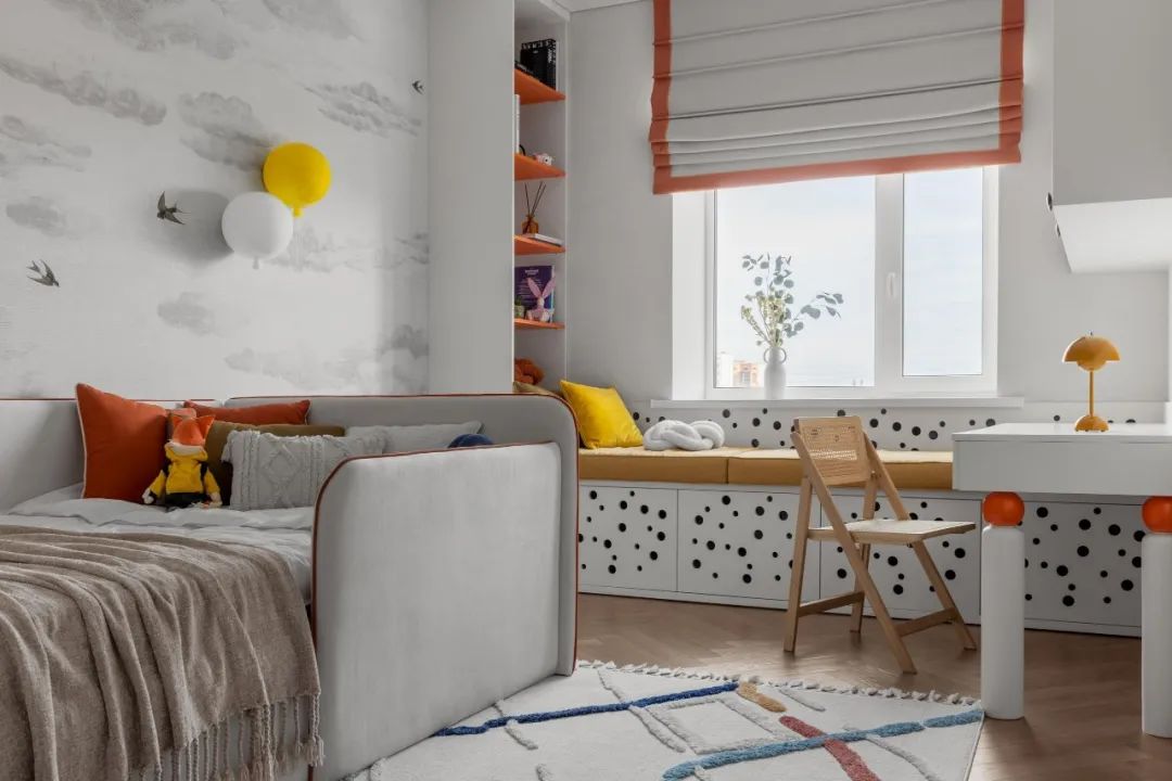 现代公寓中性自然色调设计丨Alexandra Gegi-25