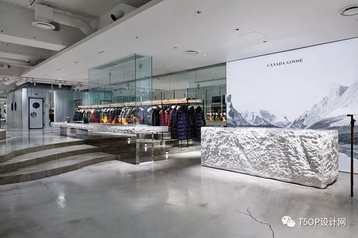 东京CANADA GOOSE羽绒服专卖店设计-5