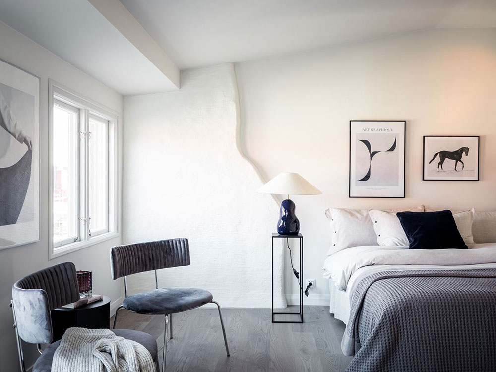斯德哥尔摩优雅现代阁楼设计-19