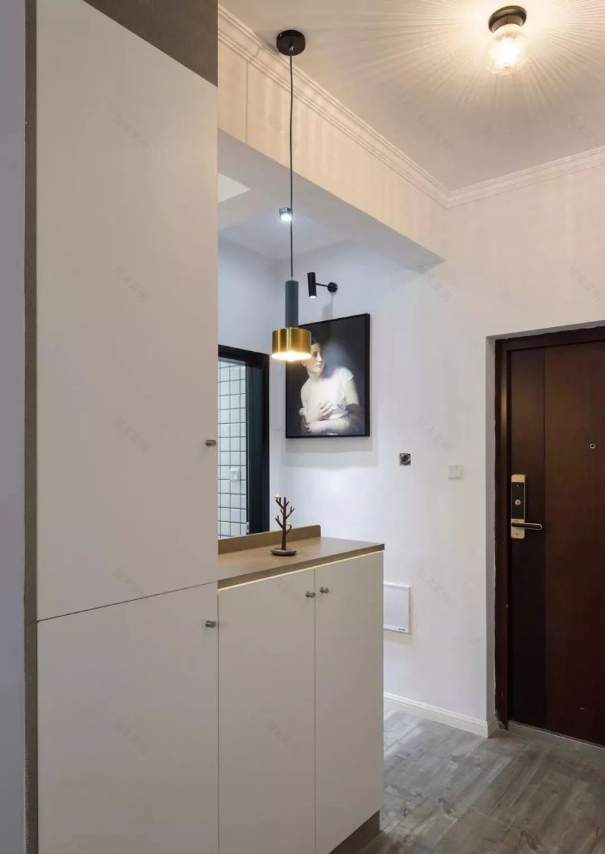 72 平米混搭小两居,复古又时髦的优雅之家-10