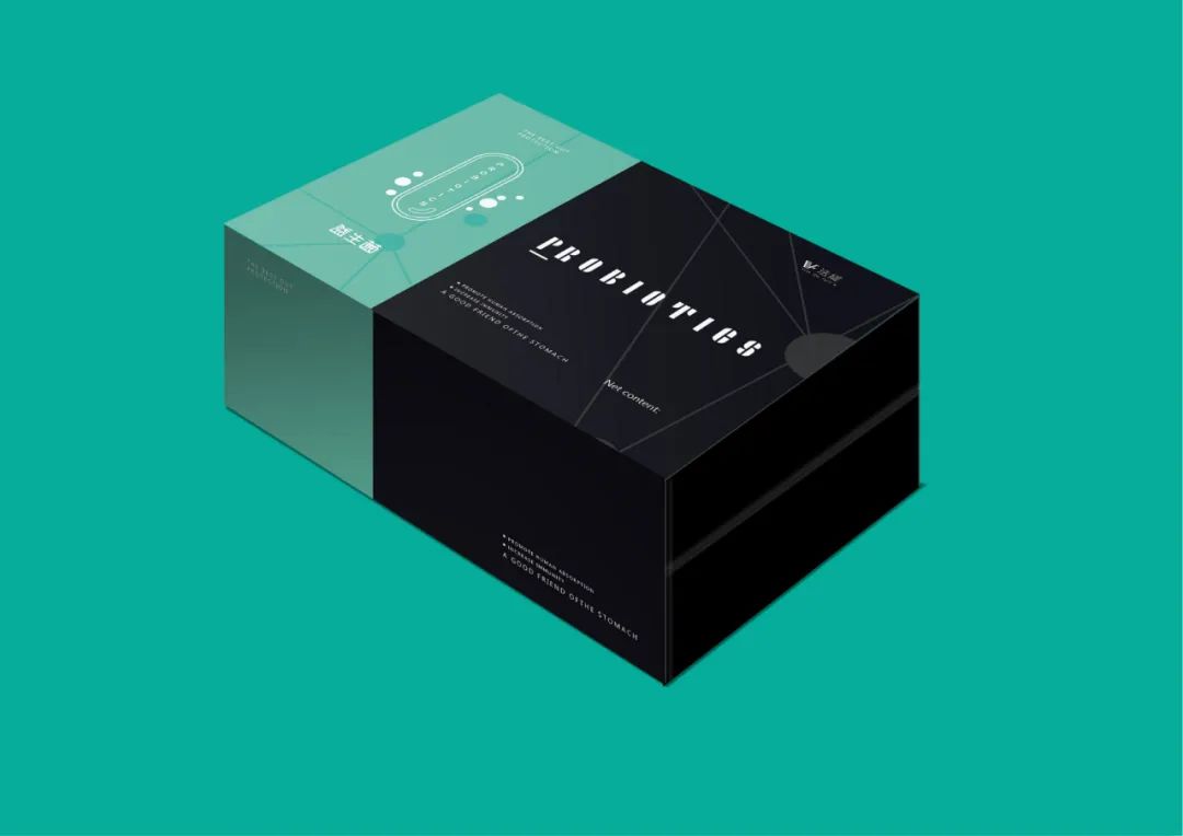 保定法鵜益生菌店,对比色设计吸引眼球-42