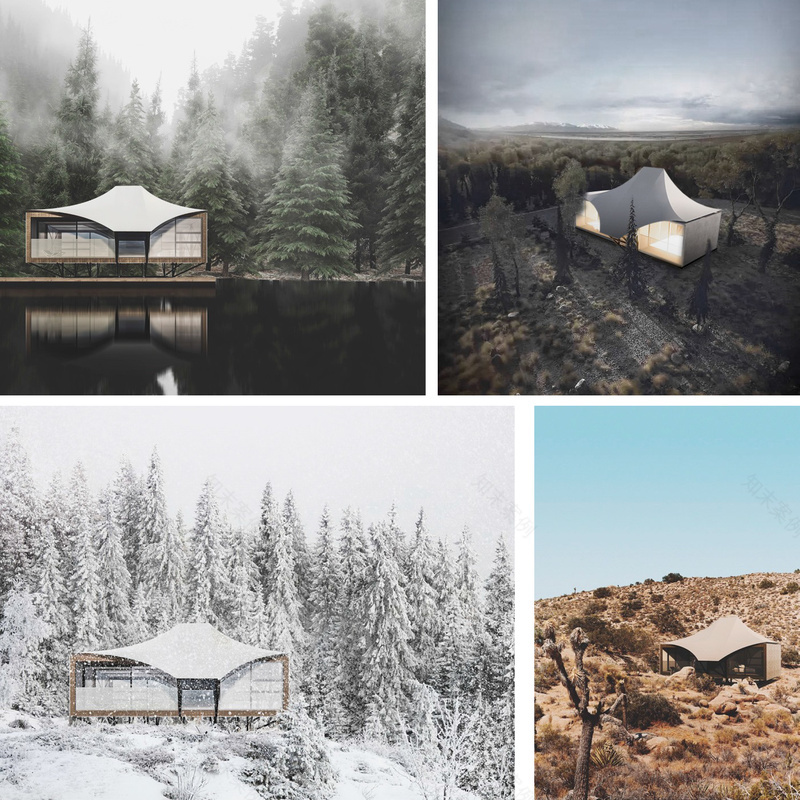 沉浸自然的全榫卯预制装配建筑-49