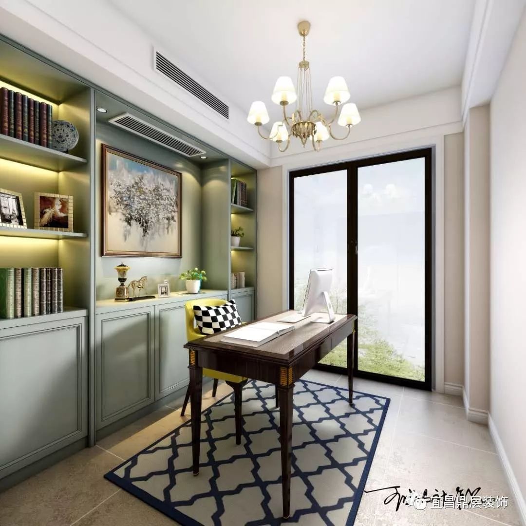 美式轻奢,筑就幸福生活——鼎层设计王威新作赏析-43