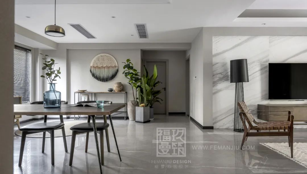 重庆江与城 150 平文艺休闲大宅设计-13