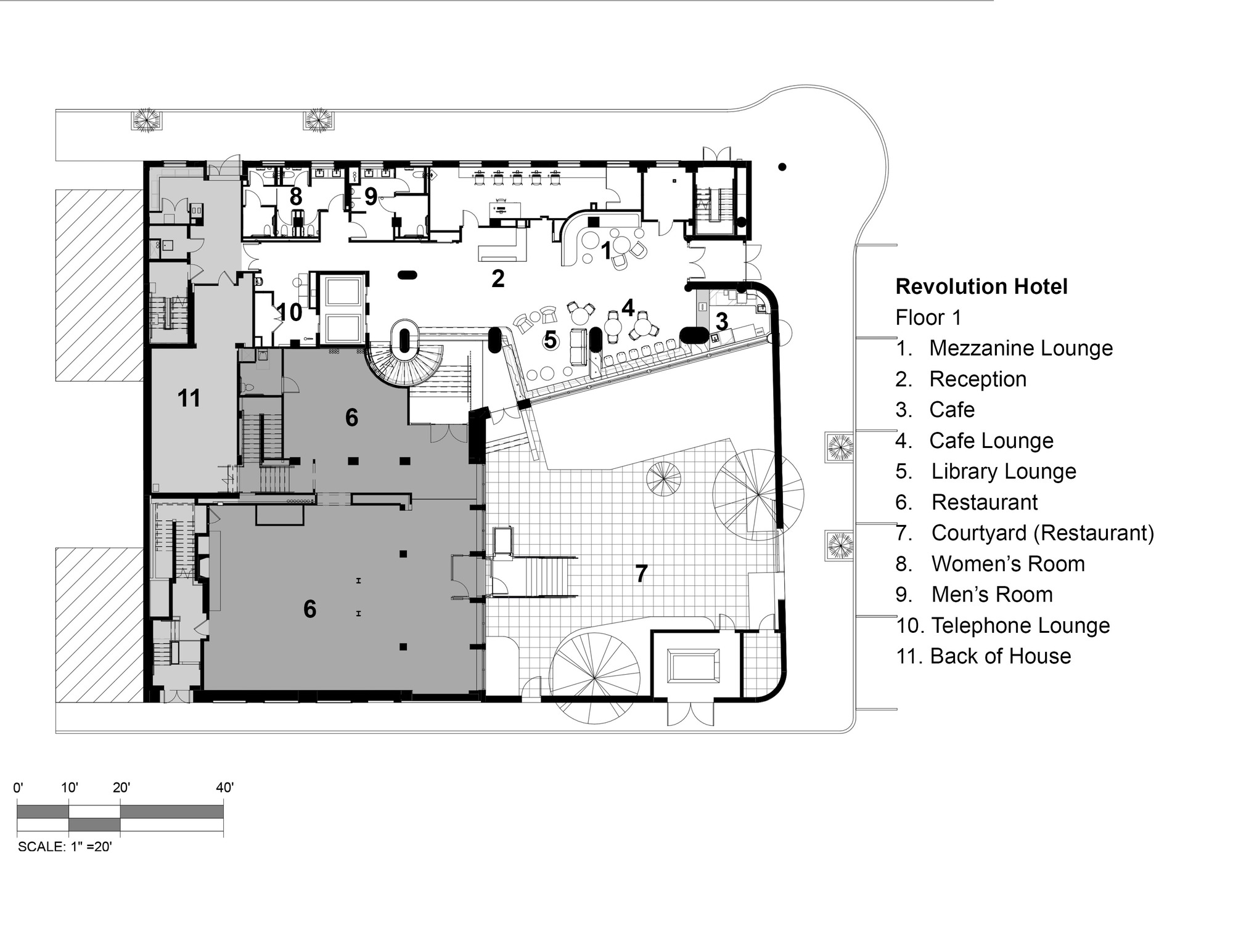 The Revolution Hotel / PCA / Prellwitz Chilinski Associates-45