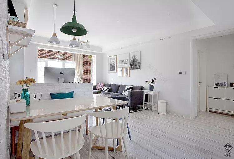 110 平北欧风郑州家居设计,打造温馨惬意生活空间-9