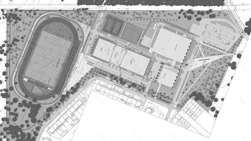 波兹南大学体育中心 | 现代模块化设计融入绿色环境-12