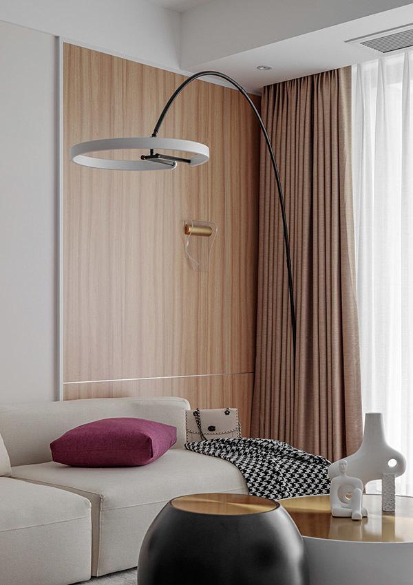 内江十亩北欧风格平层设计丨中国内江-16