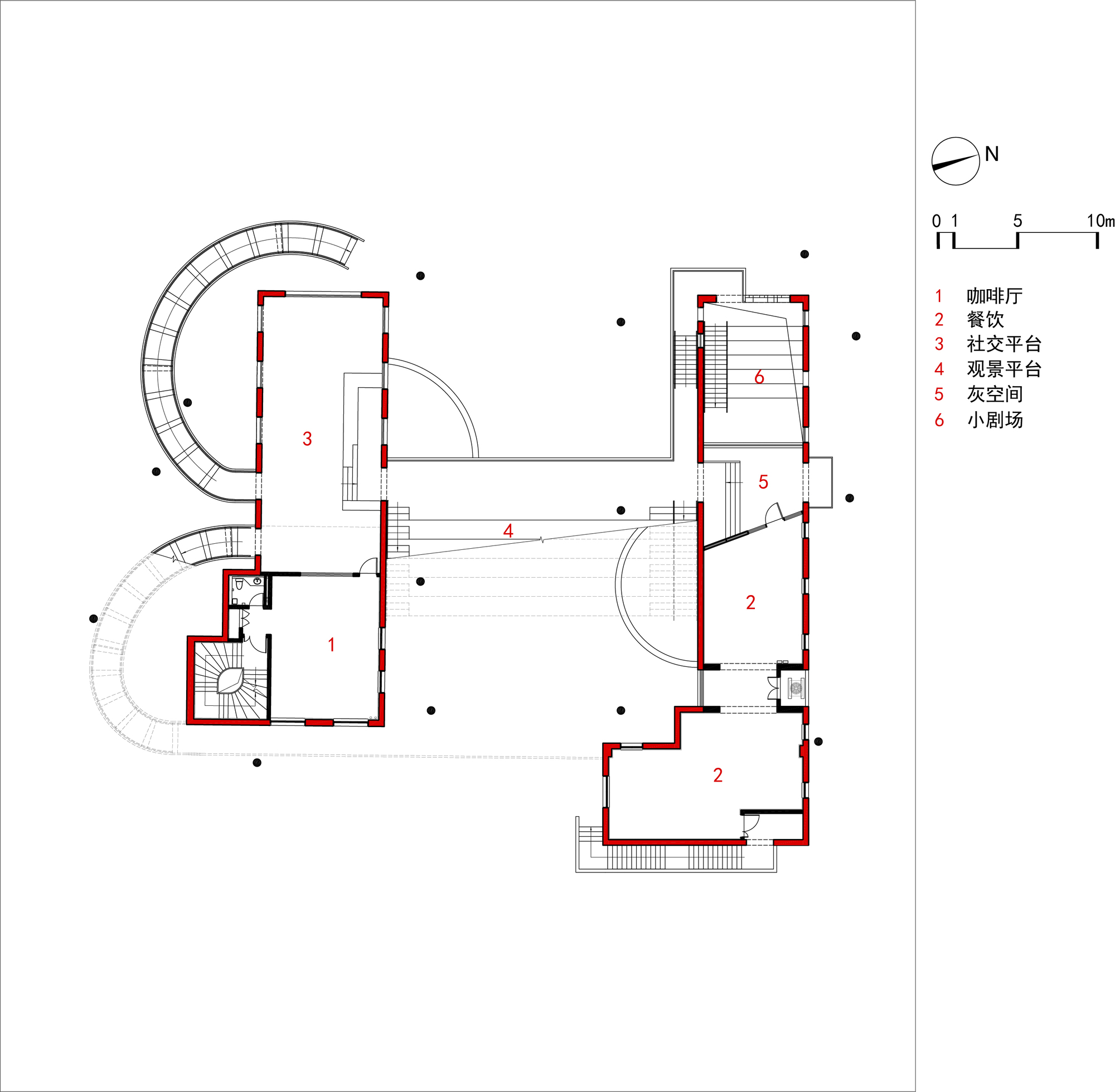 Yueyang Hualinggang Pier Tourist Center / WANG HUI | URBANUS-50