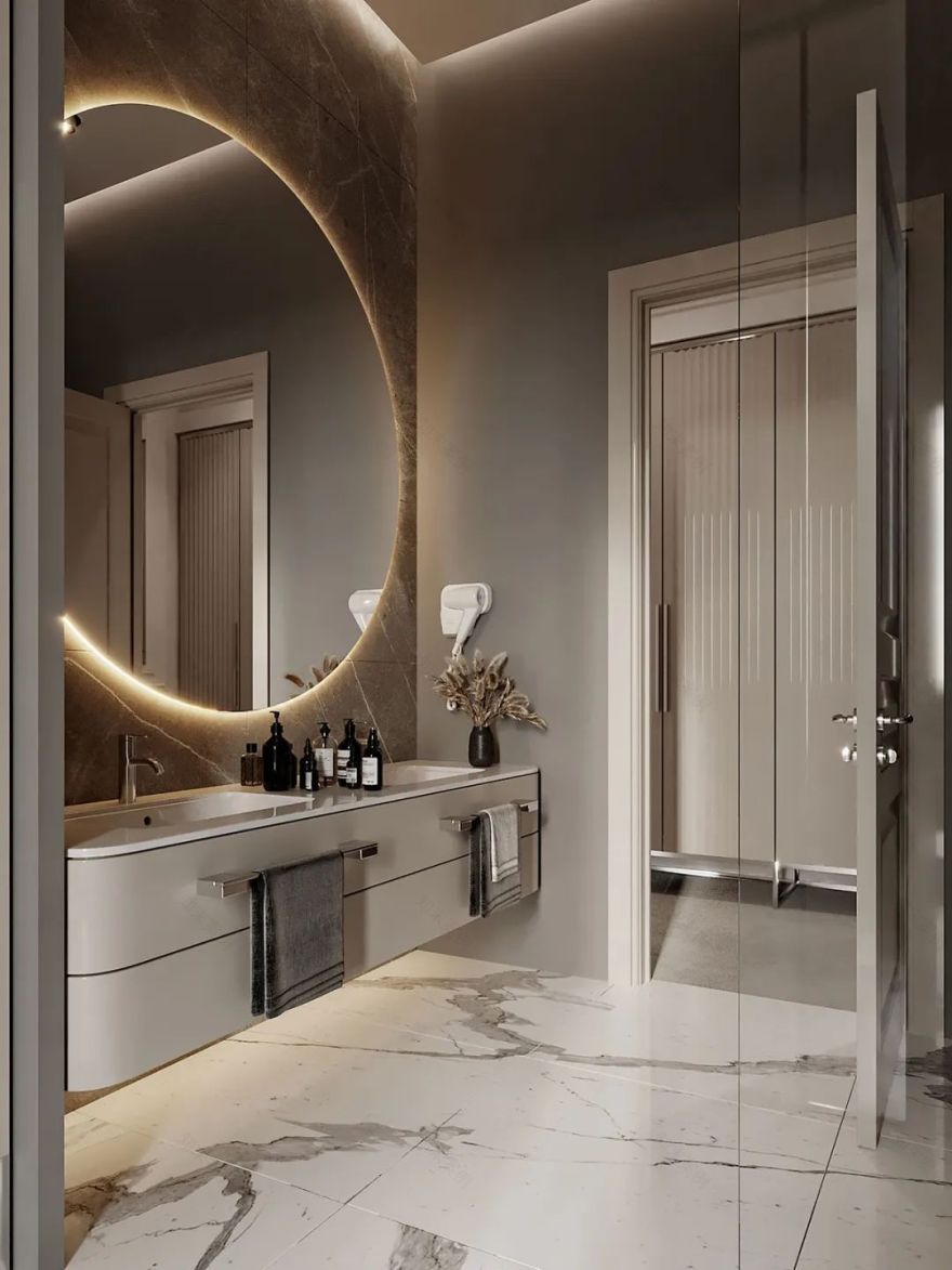 别墅豪宅 室内设计丨阿曼丨ZEBRANO,Buro One-83