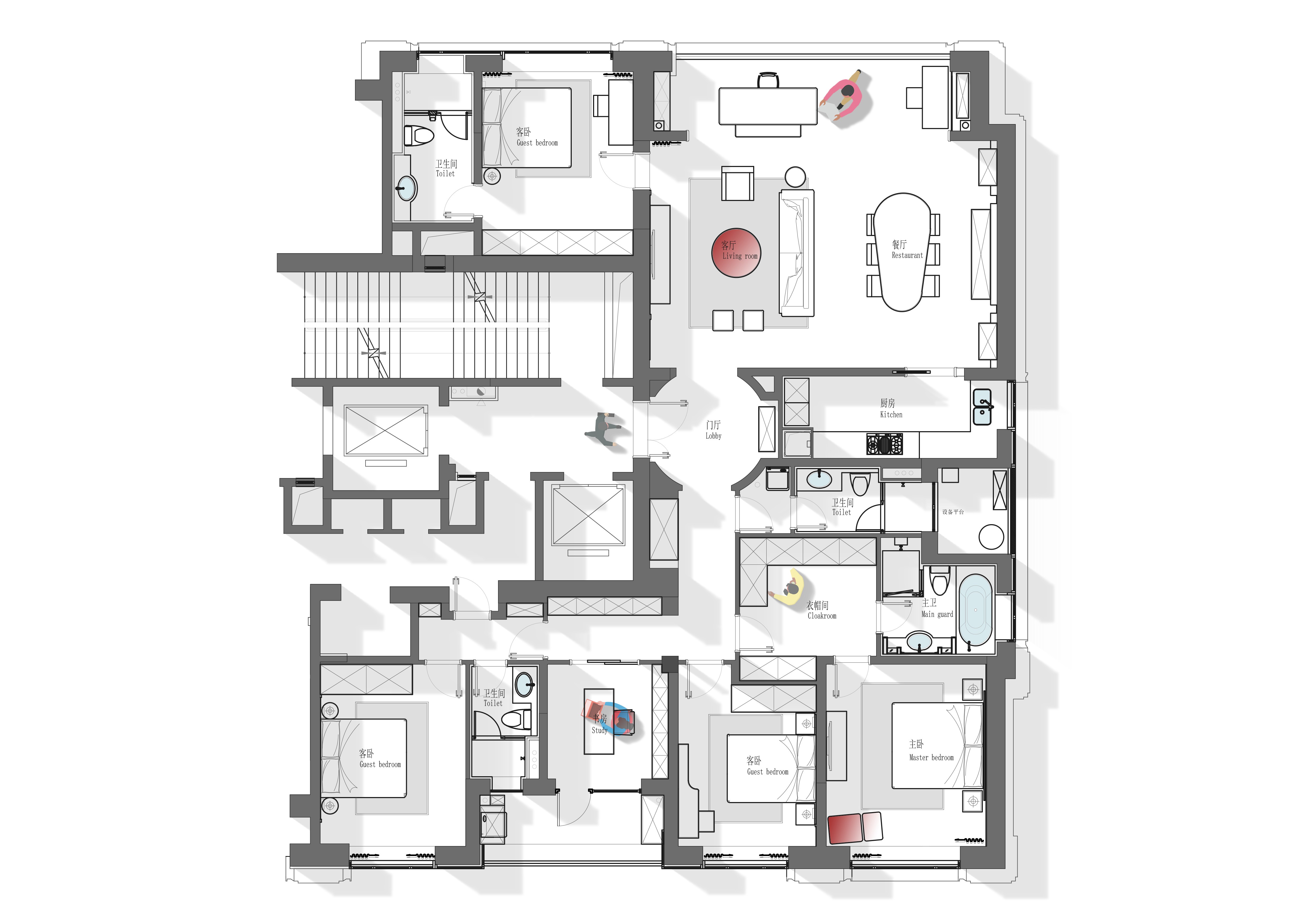 苏州湾景苑,九龙仓时代上城丨中国苏州丨SSCD 设计事务所-23