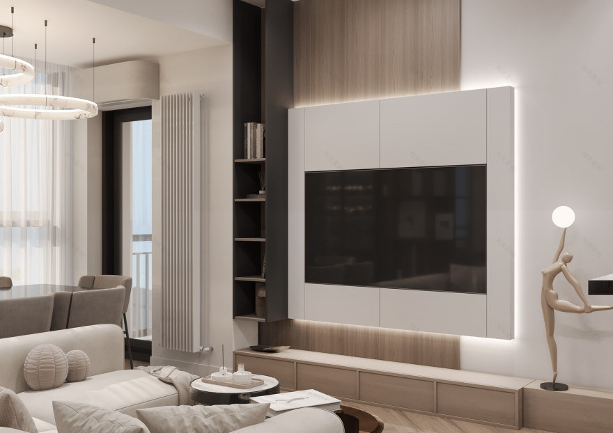 开放式概念起居与厨房空间设计丨亚美尼亚-13