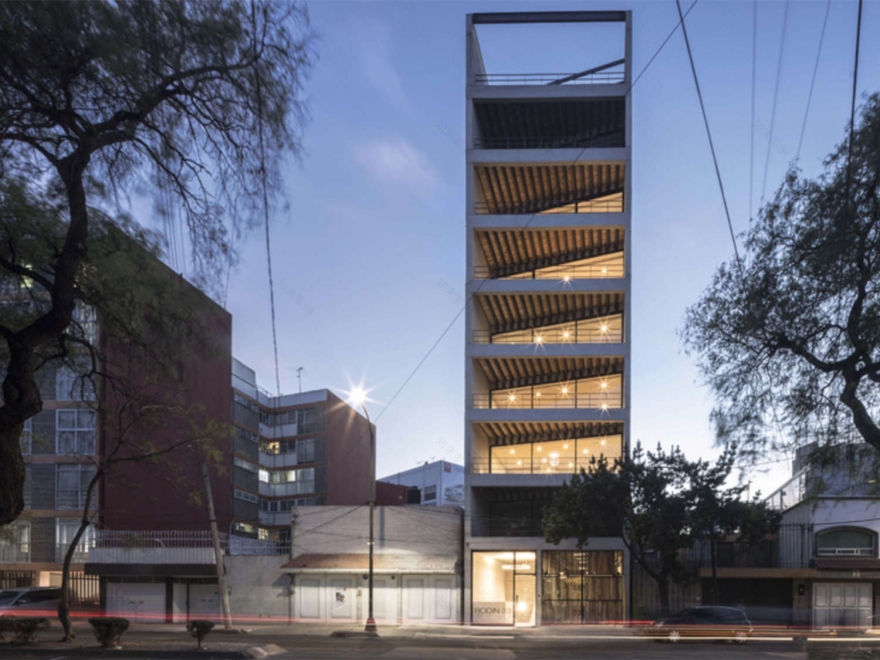 墨西哥 RODIN 街 33 号公寓楼丨HAUSM2-7